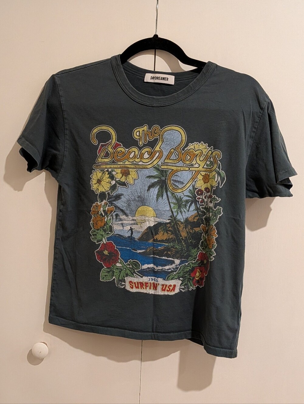 Daydreamer Slate Grey-Blue The Beach Boys Graphic Tee
